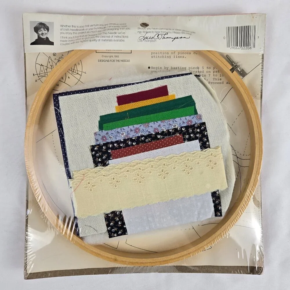 Designs For the Needle Applique Calic-O's Kit #2206 Winter Scene Vintage 1982